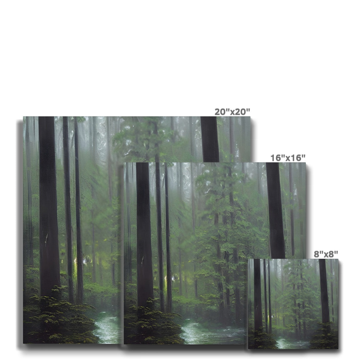 Rainy Forest Eco Canvas Prodigi