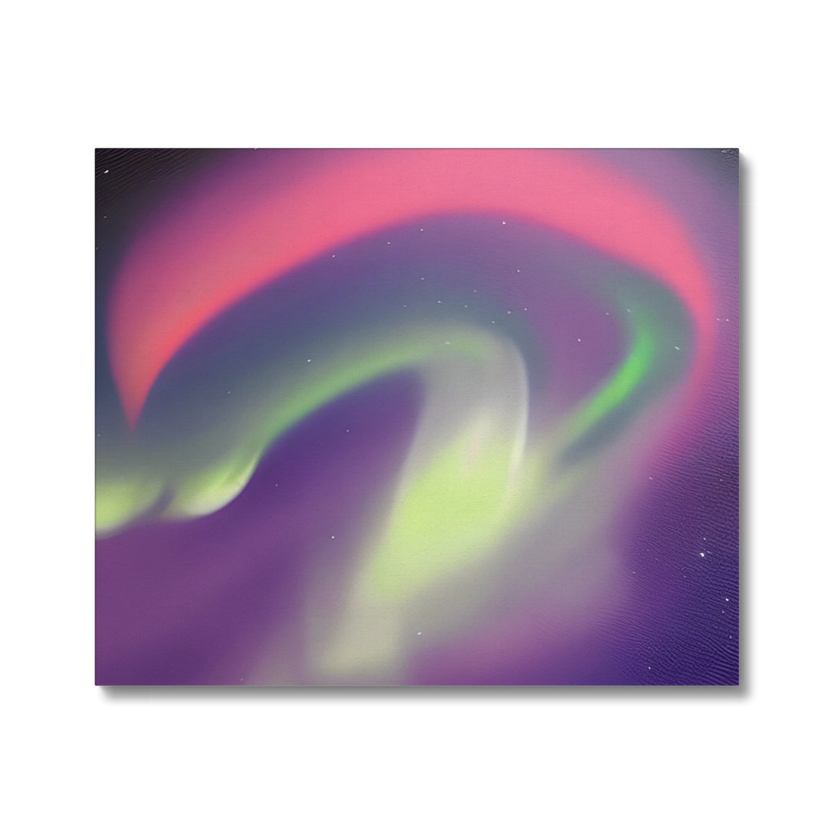 Multicolor Aurora Waves Canvas Prodigi