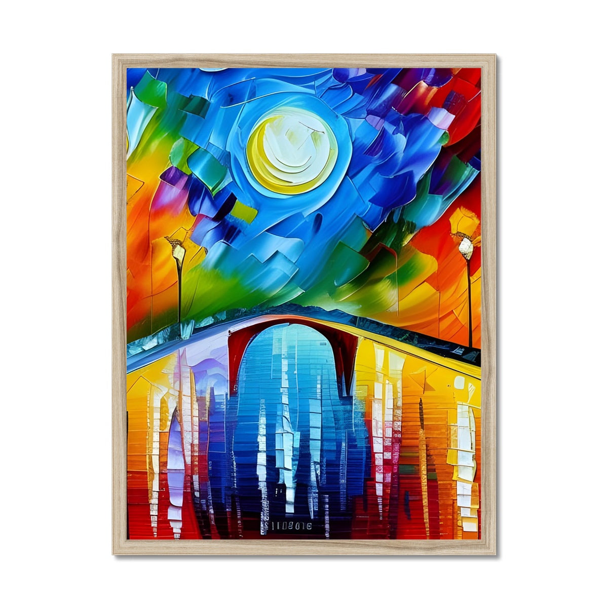 Moonbridge Framed Print Prodigi