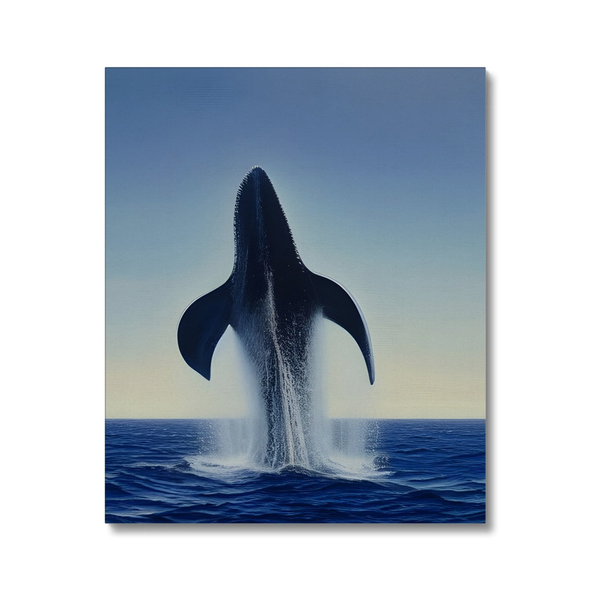 Rising Whale Canvas Prodigi