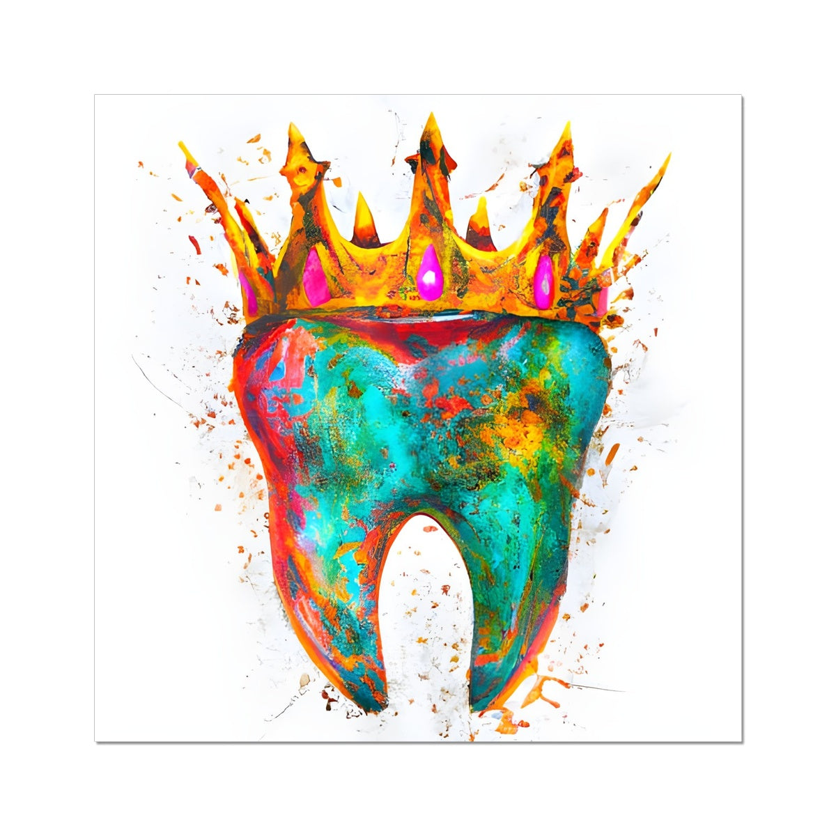 King Tooth Fine Art Print Prodigi