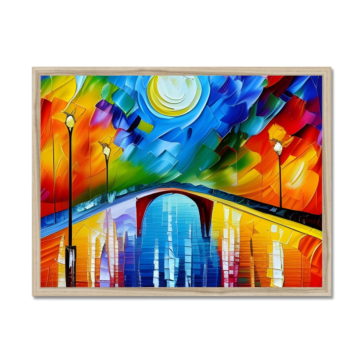 Moonbridge Framed Print Prodigi