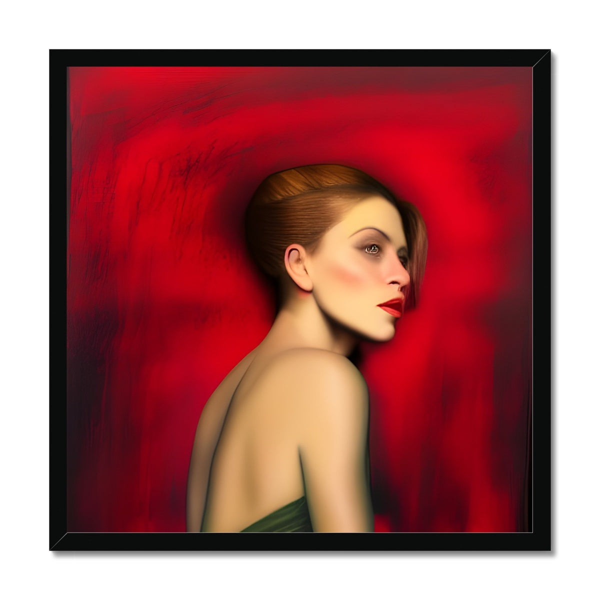 Red Temptation Framed Print Prodigi