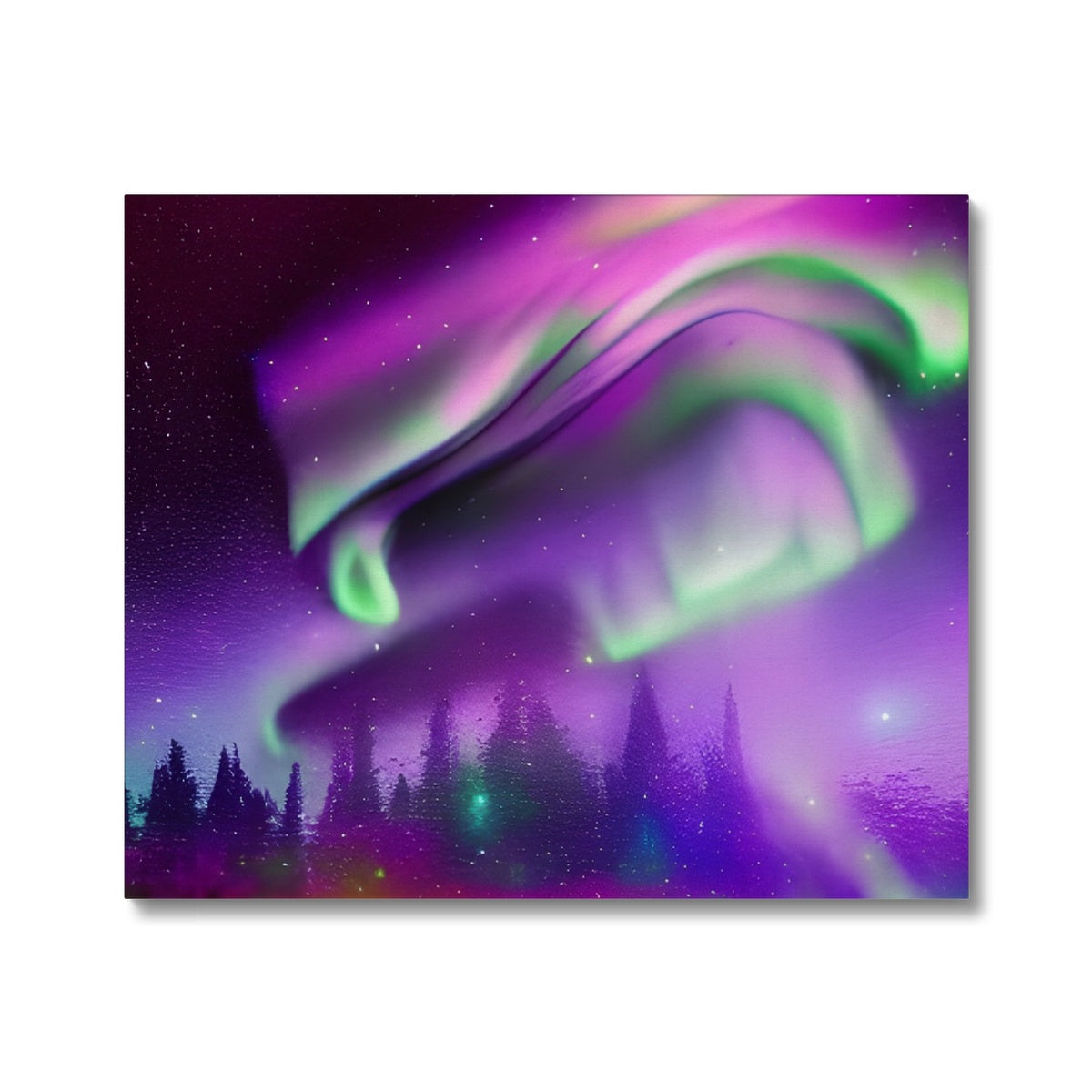 Aurora In A Sparkling Night Canvas Prodigi