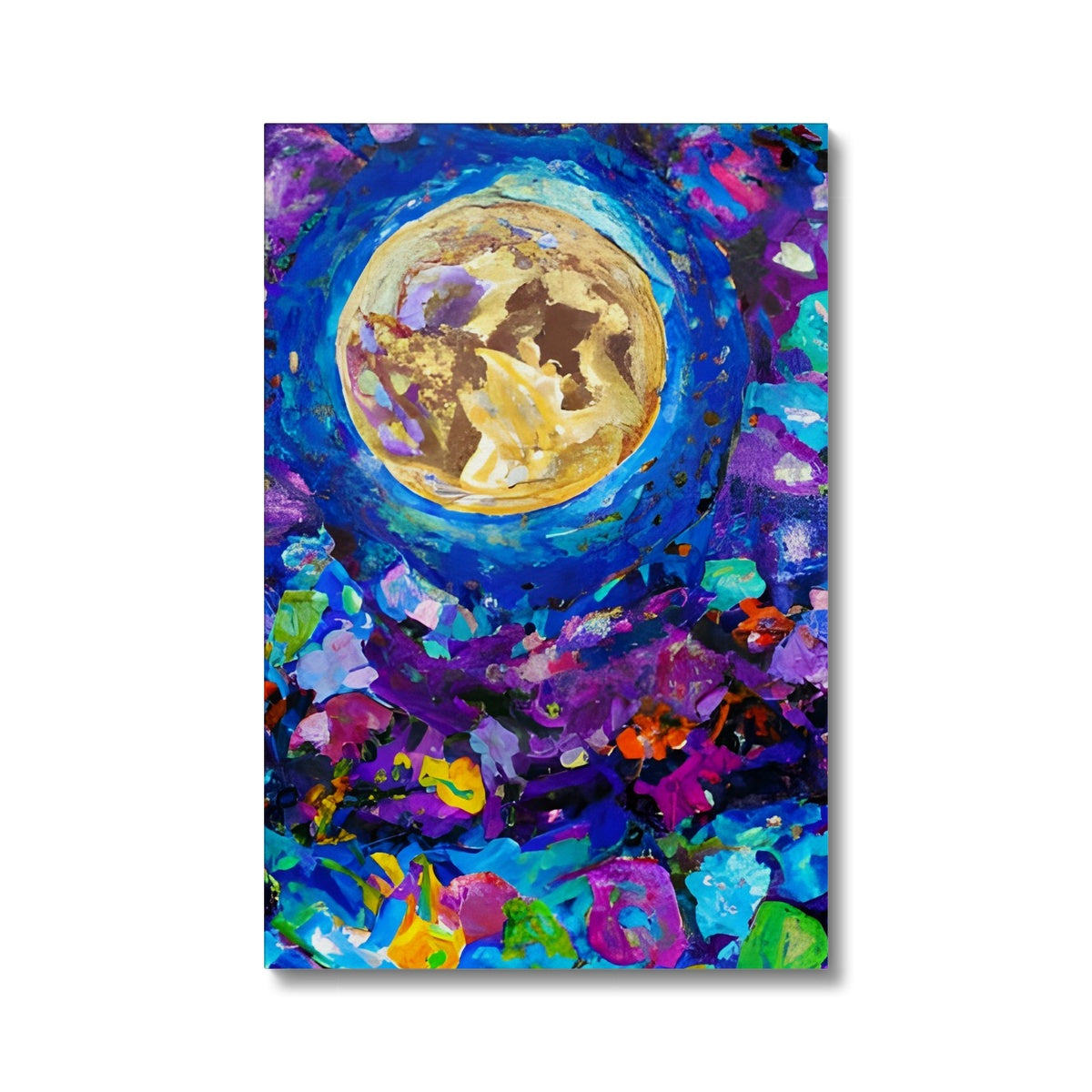 Moon in Flower Field Eco Canvas Prodigi