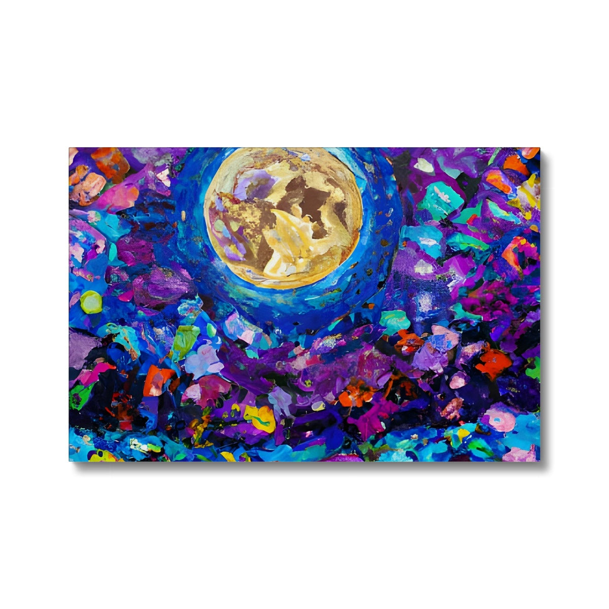 Moon in Flower Field Eco Canvas Prodigi