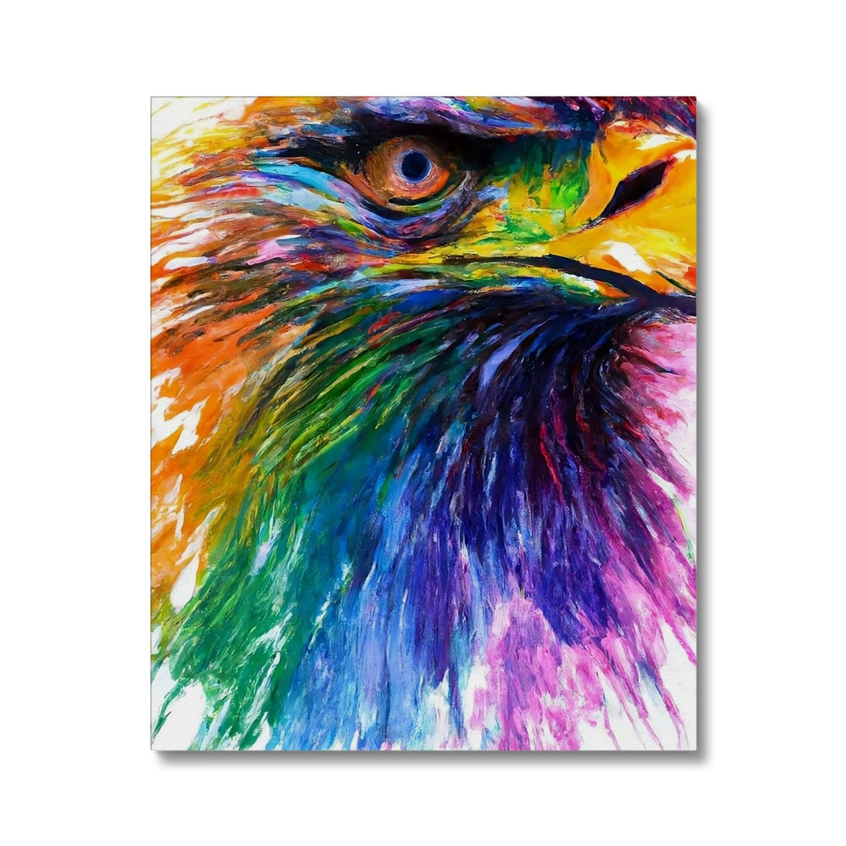 Rainbow Eagle Canvas Prodigi