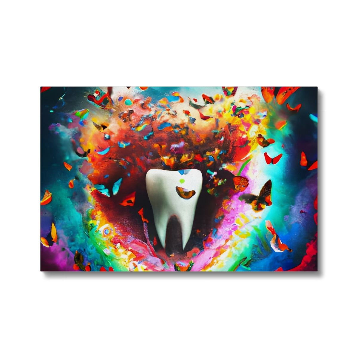 Tooth in Butterfly Storm Eco Canvas Prodigi