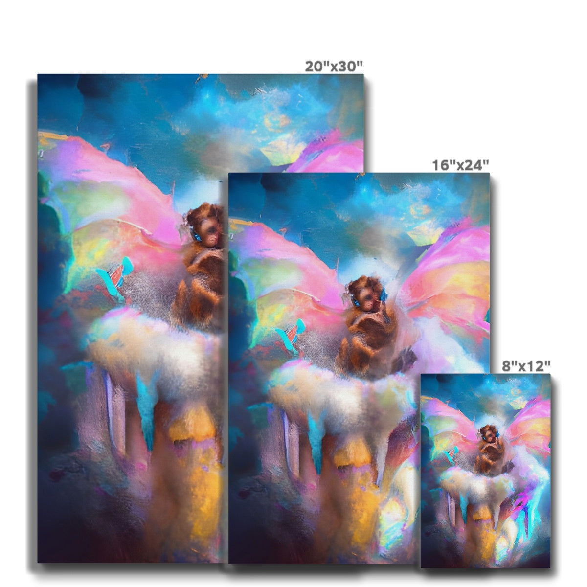 Sad Tooth Fairy  Eco Canvas Prodigi