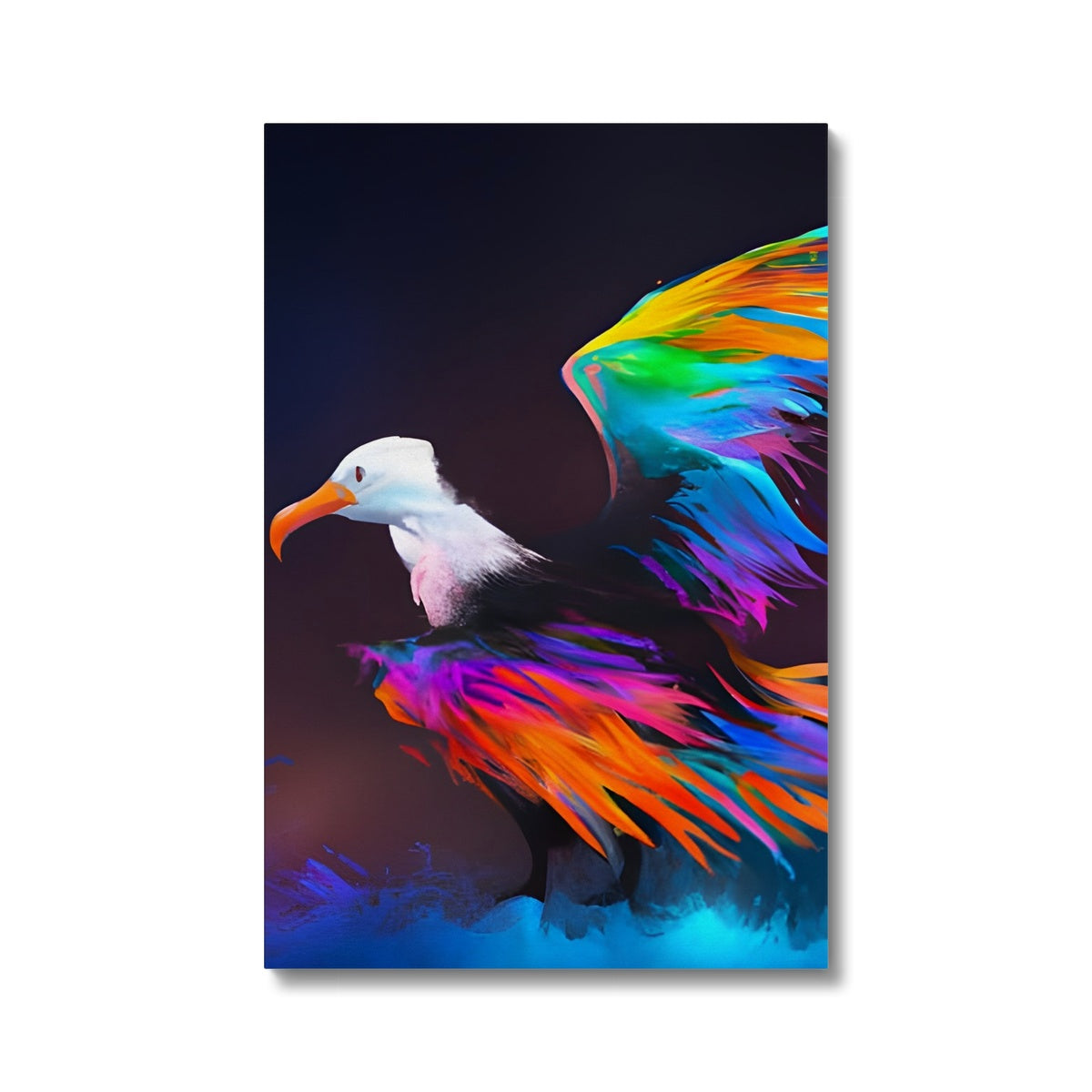 Albatross with spread wings Eco Canvas Prodigi