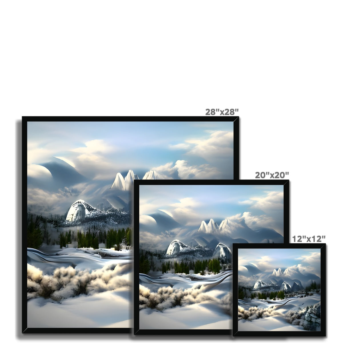 Winter Wonderland Framed Print Prodigi