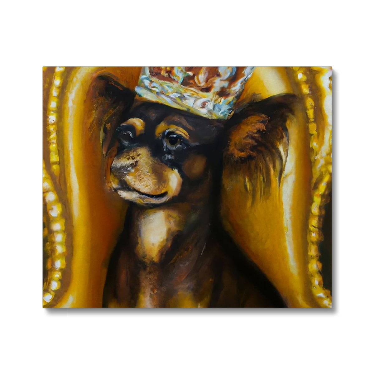 Dog King Canvas Prodigi