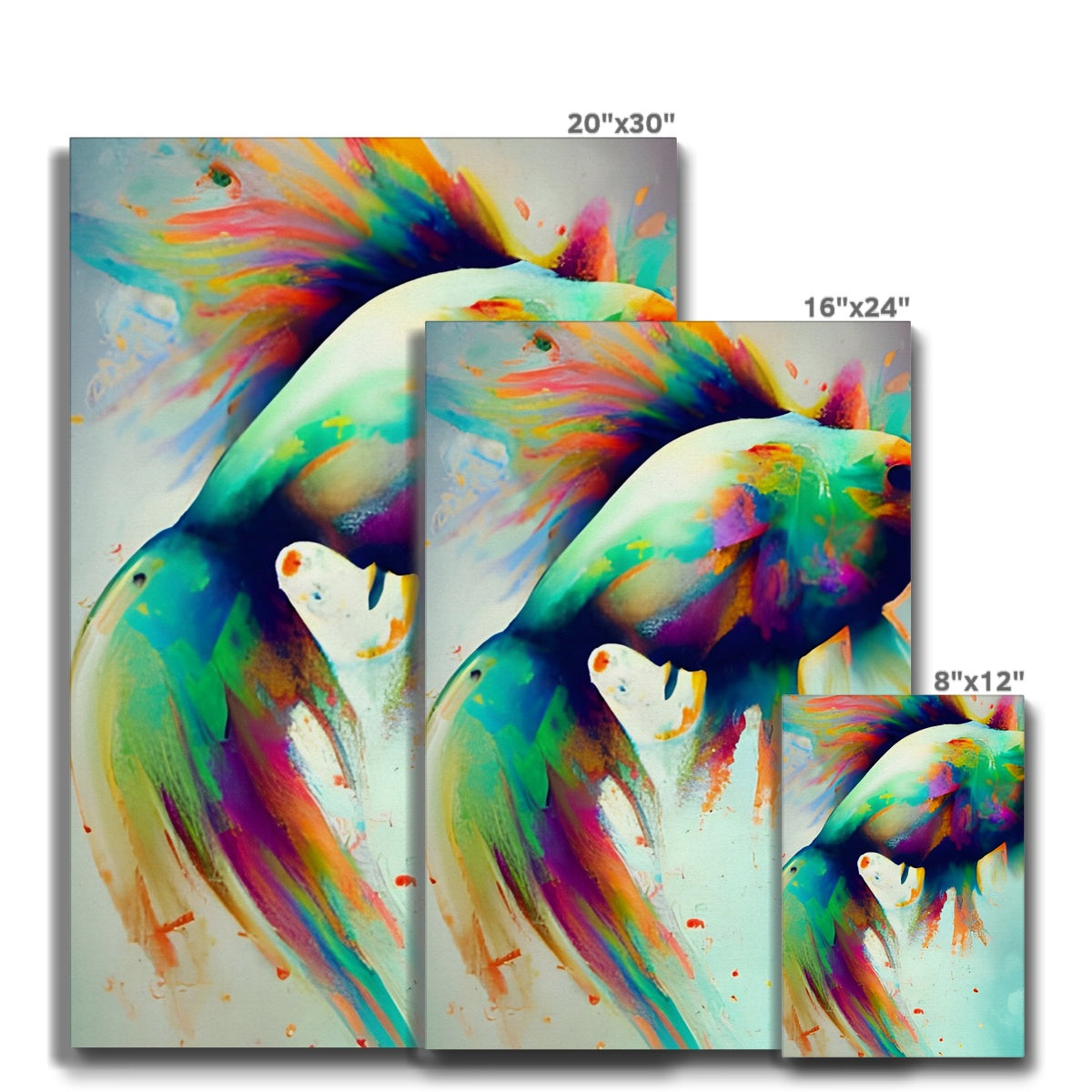 Jumping Fish Eco Canvas Prodigi