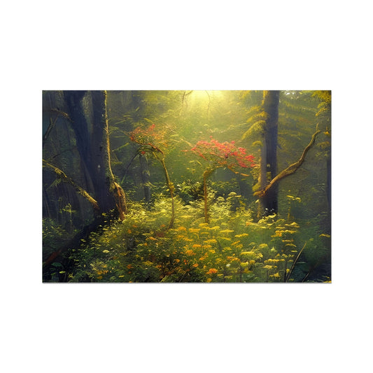 Flower of Hope in the Forest Fine Art Print Prodigi