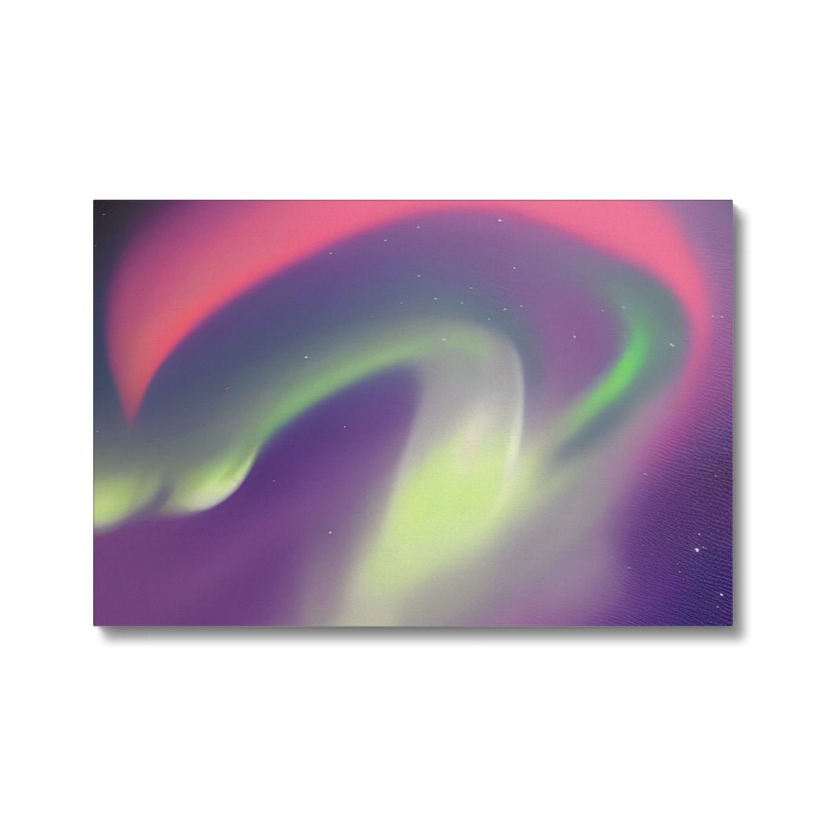 Multicolor Aurora Waves Eco Canvas Prodigi