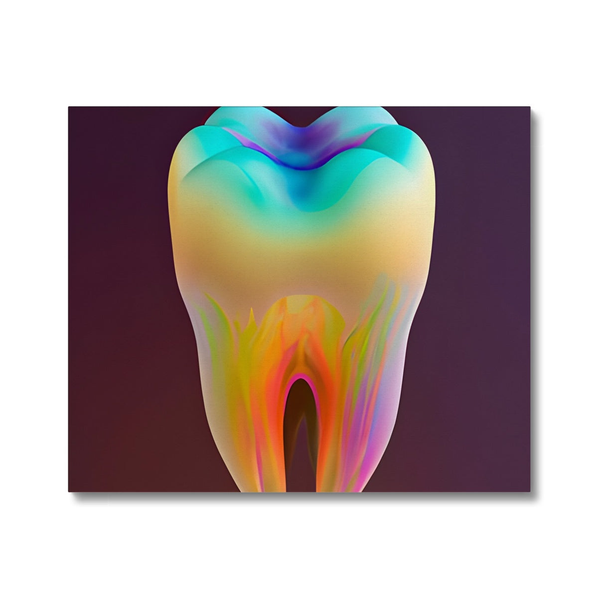 Colorful Tooth Canvas Prodigi