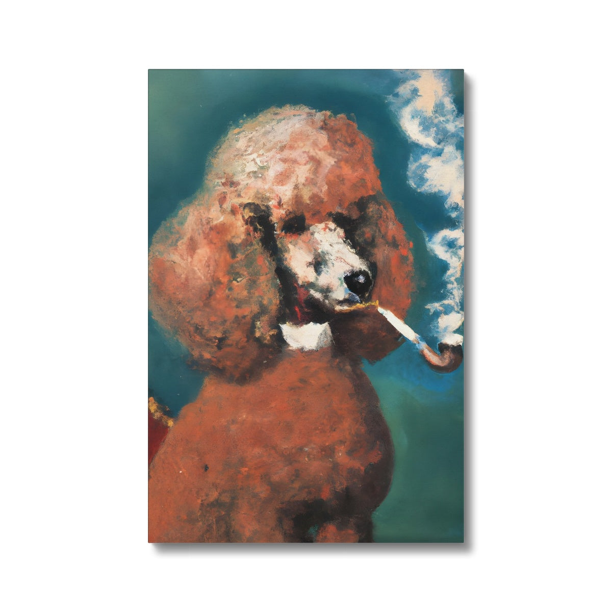 Smoking Poodle Eco Canvas Prodigi