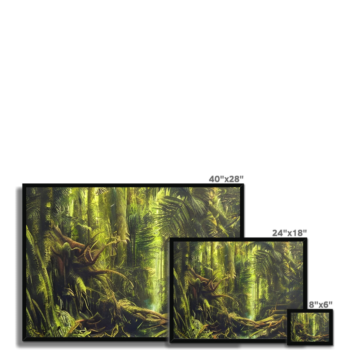 Wild Jungle  Framed Print Prodigi