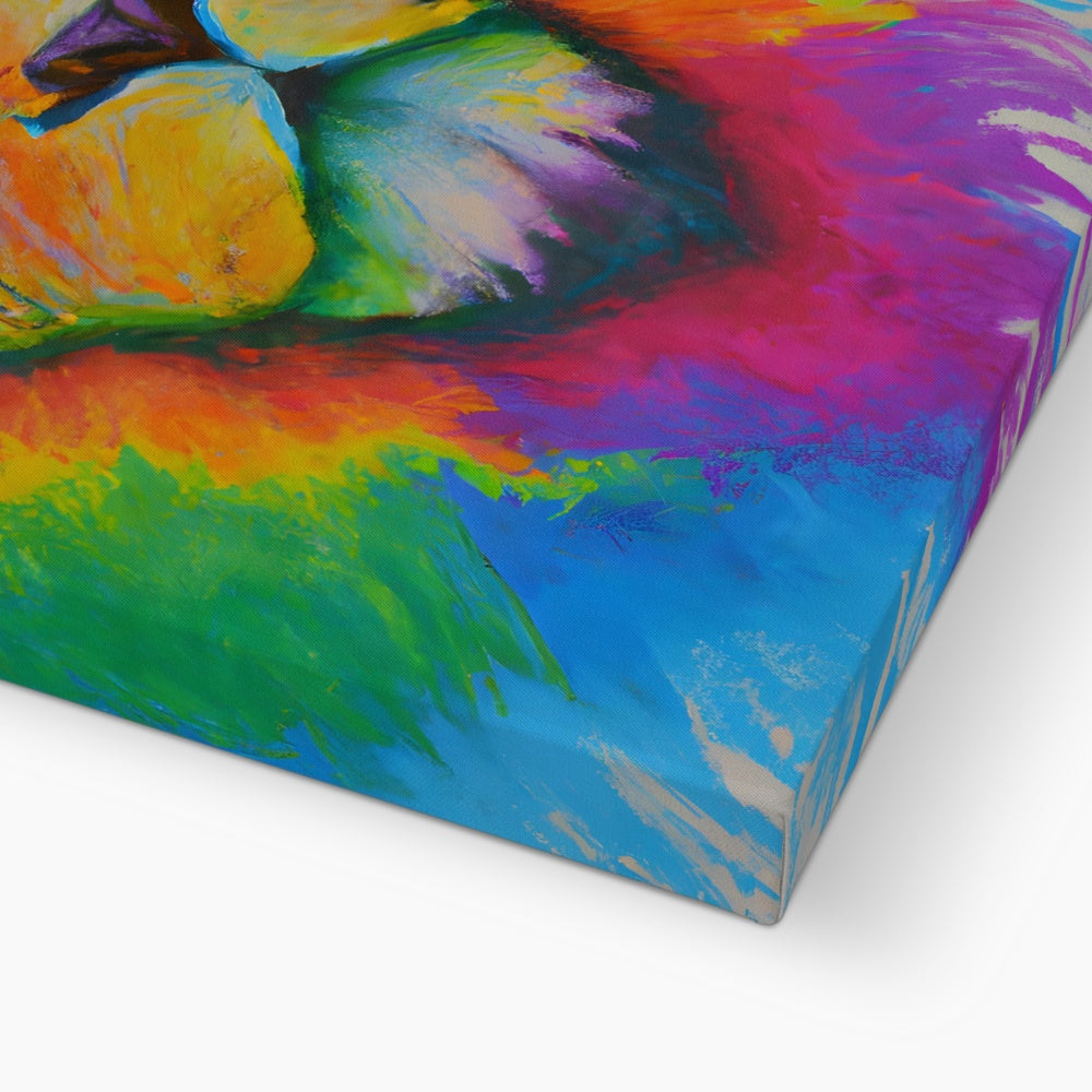 Rainbow Lion Eco Canvas Prodigi