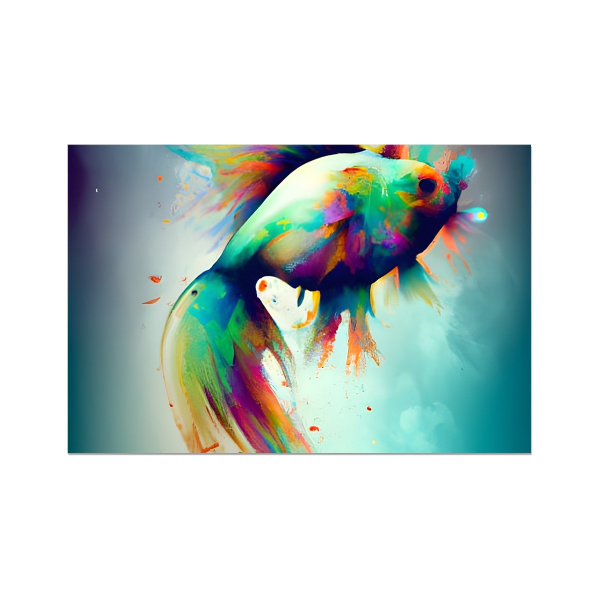 Jumping Fish Fine Art Print Prodigi