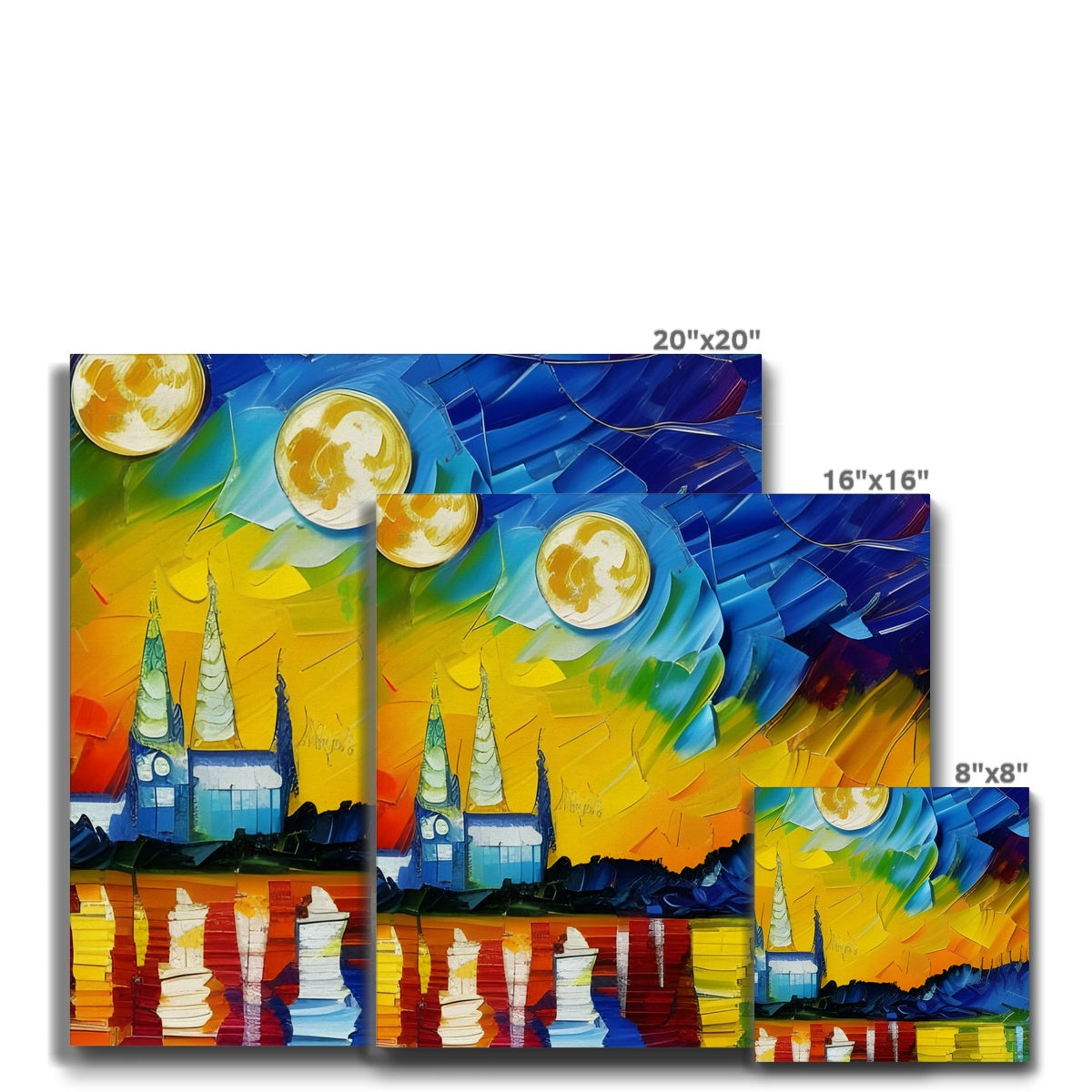 Second Moon Eco Canvas Prodigi