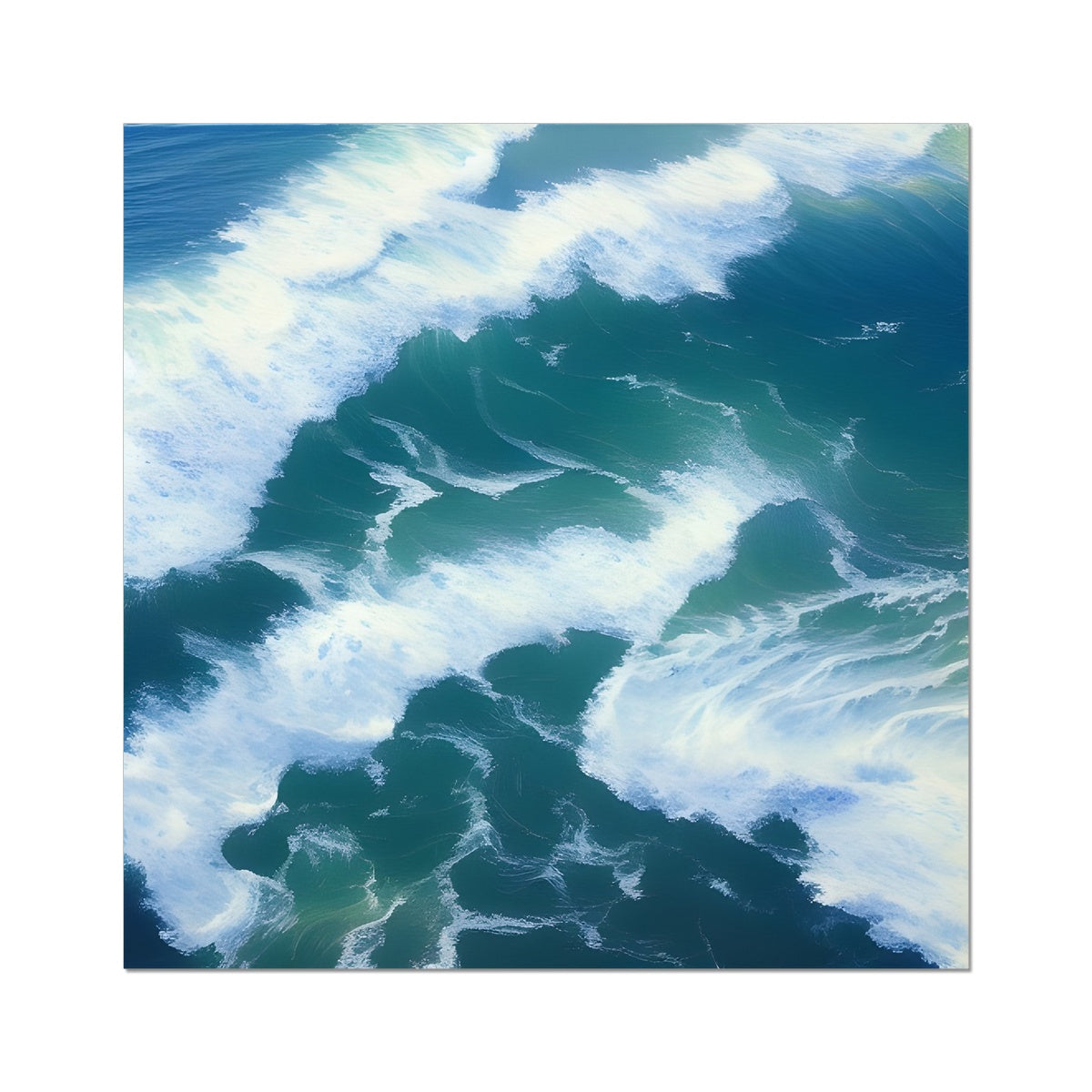 Colliding Waves Fine Art Print Prodigi