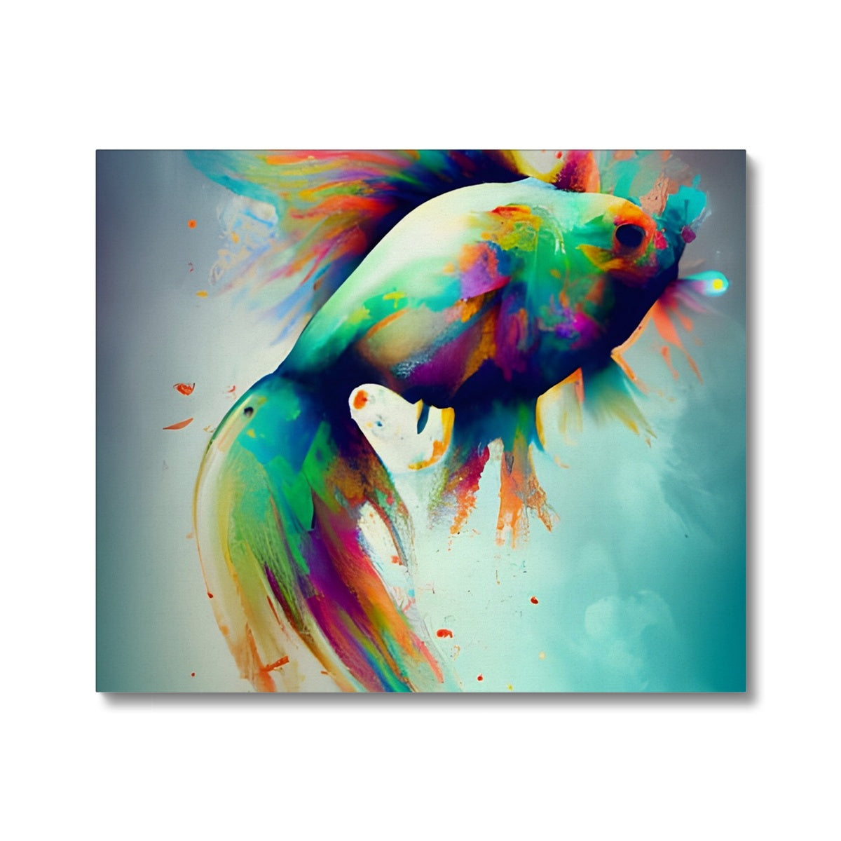 Jumping Fish Canvas Prodigi