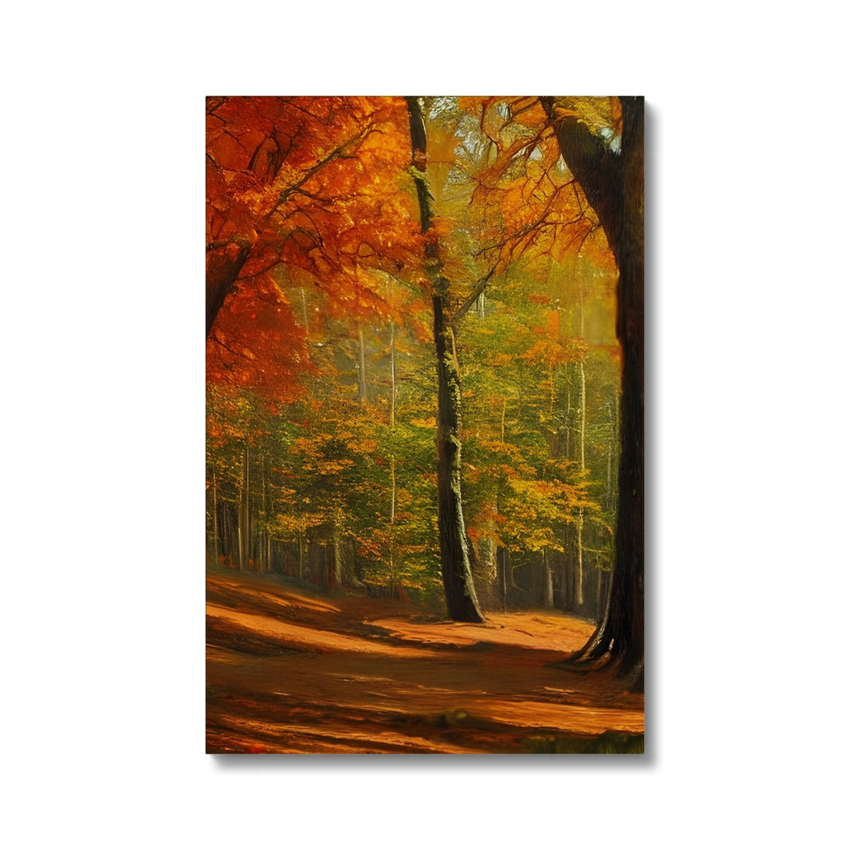 Forest kissed by Autumn  Eco Canvas Prodigi