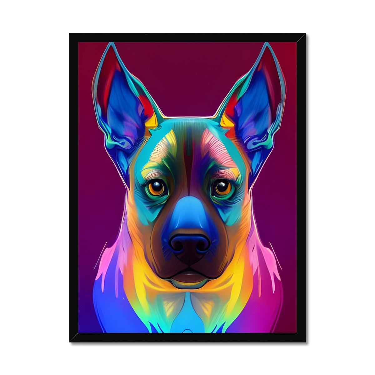 Look Into My Eyes! Framed Print Prodigi