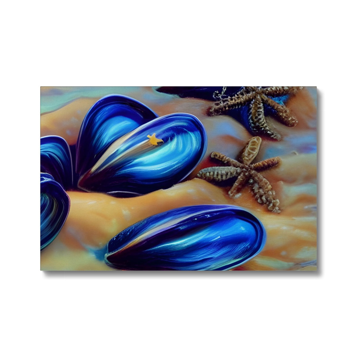 Beautiful Mussles At The Beach Eco Canvas Prodigi