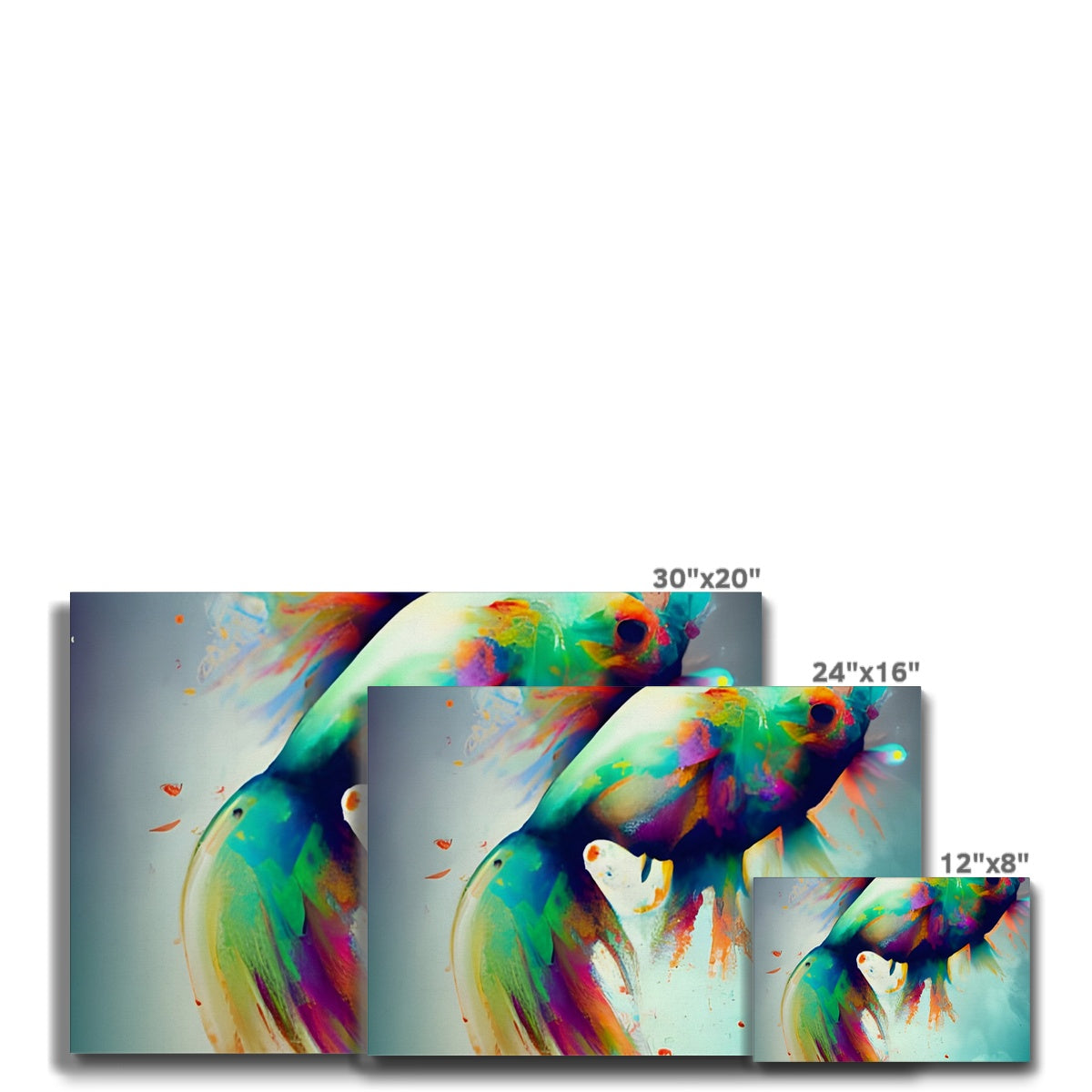 Jumping Fish Eco Canvas Prodigi