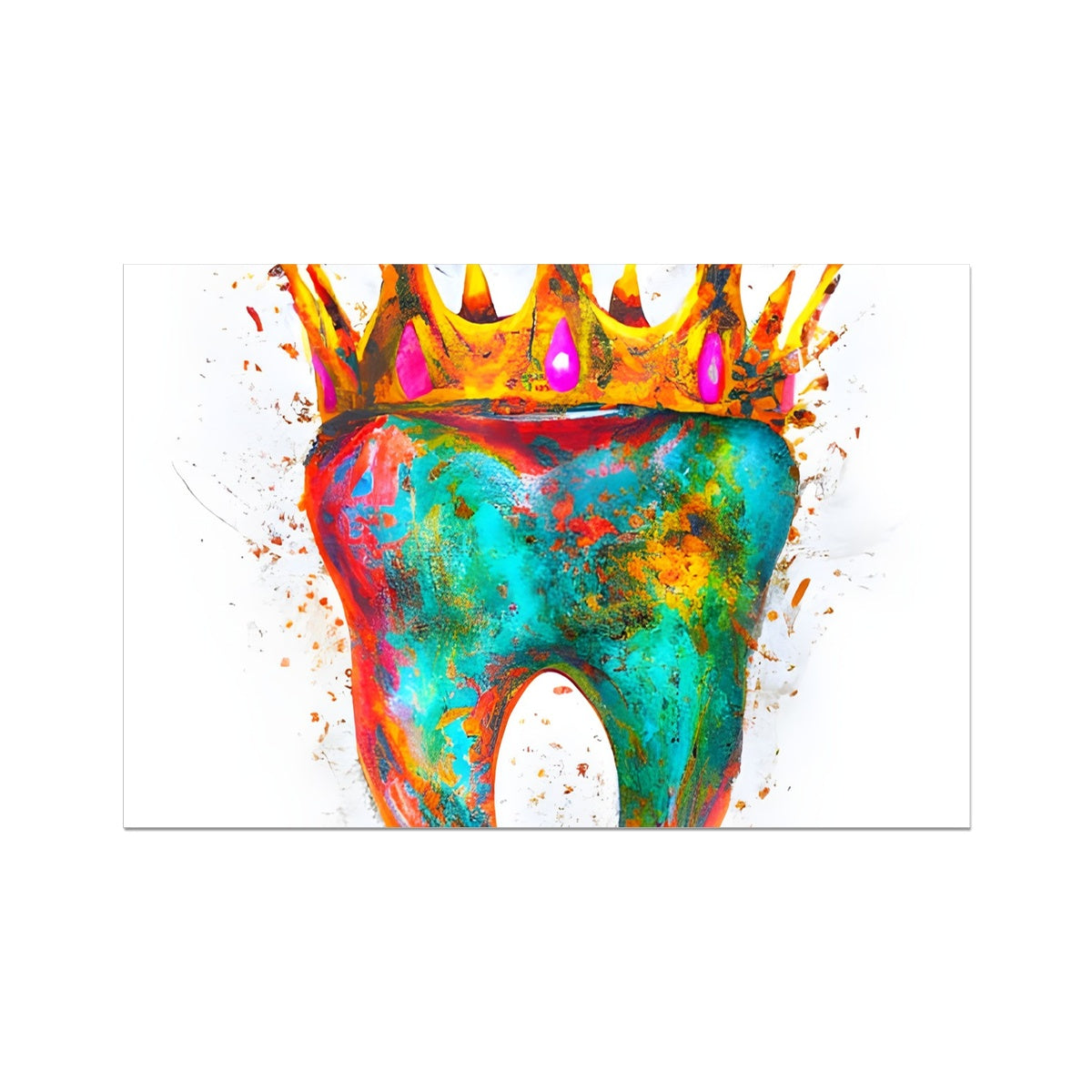 King Tooth Fine Art Print Prodigi