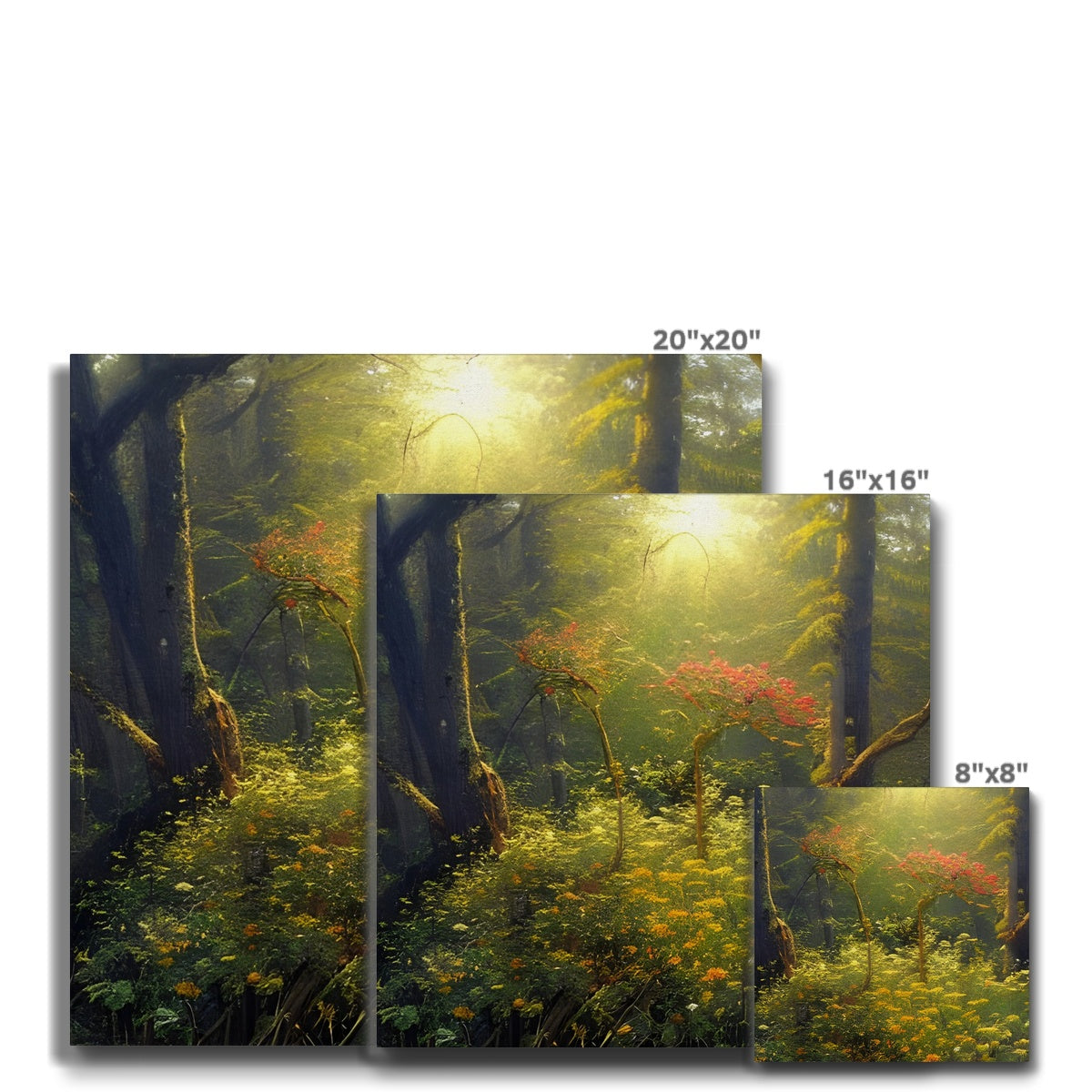 Flower of Hope in the Forest Eco Canvas Prodigi