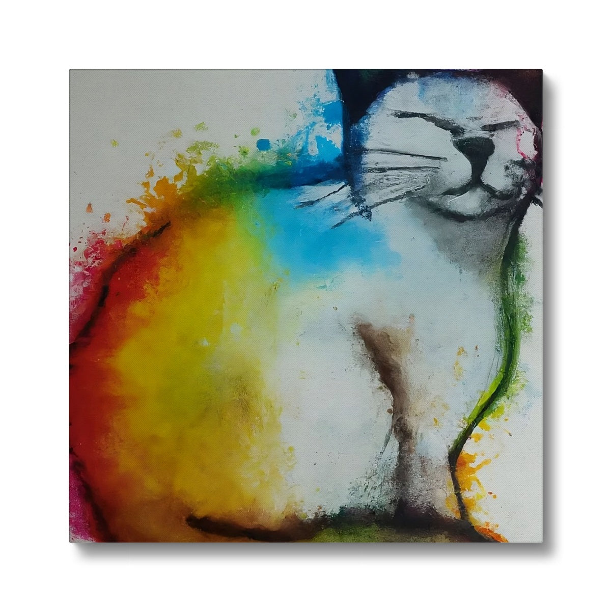 Rainbow Cat Eco Canvas Prodigi