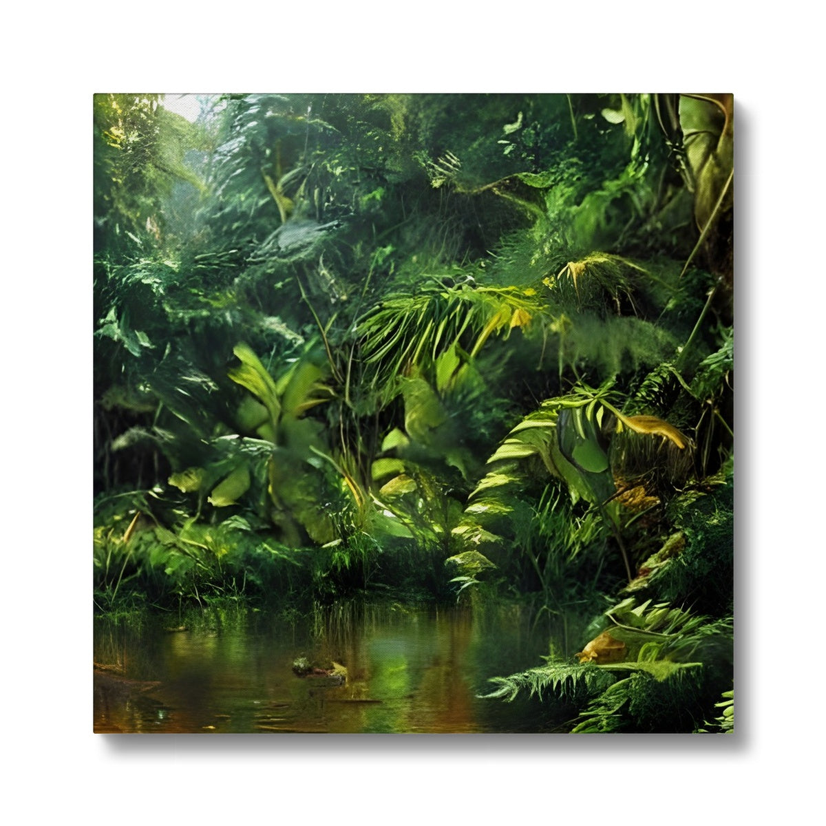 Small Puddle in the Forest Eco Canvas Prodigi