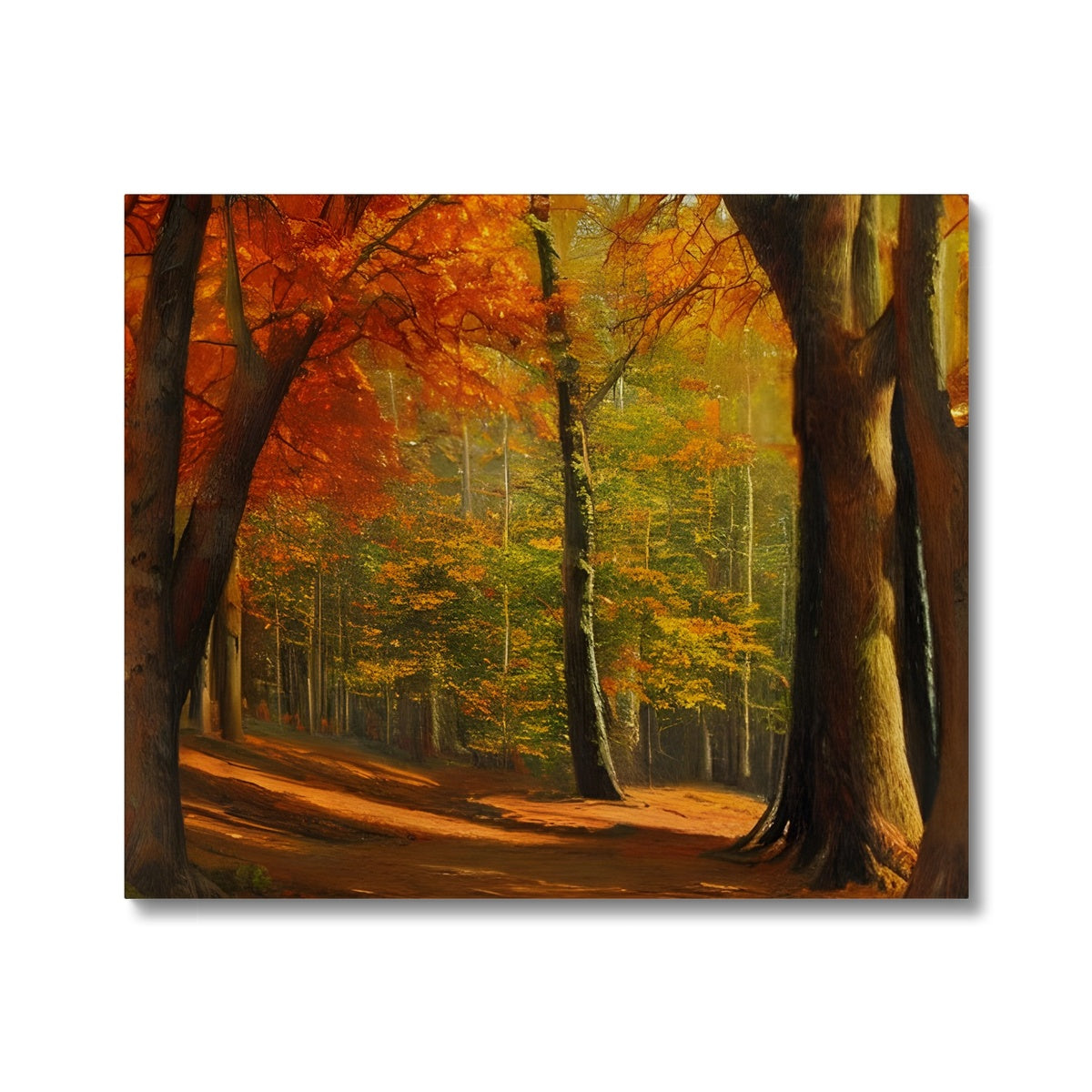 Forest kissed by Autumn  Canvas Prodigi