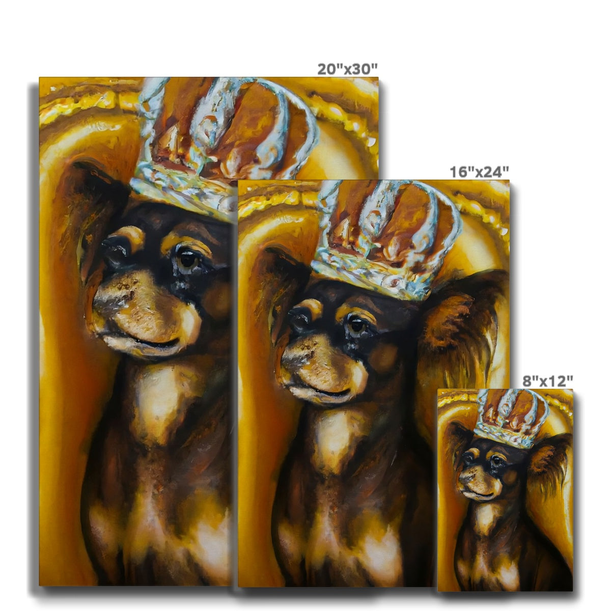 Dog King Eco Canvas Prodigi