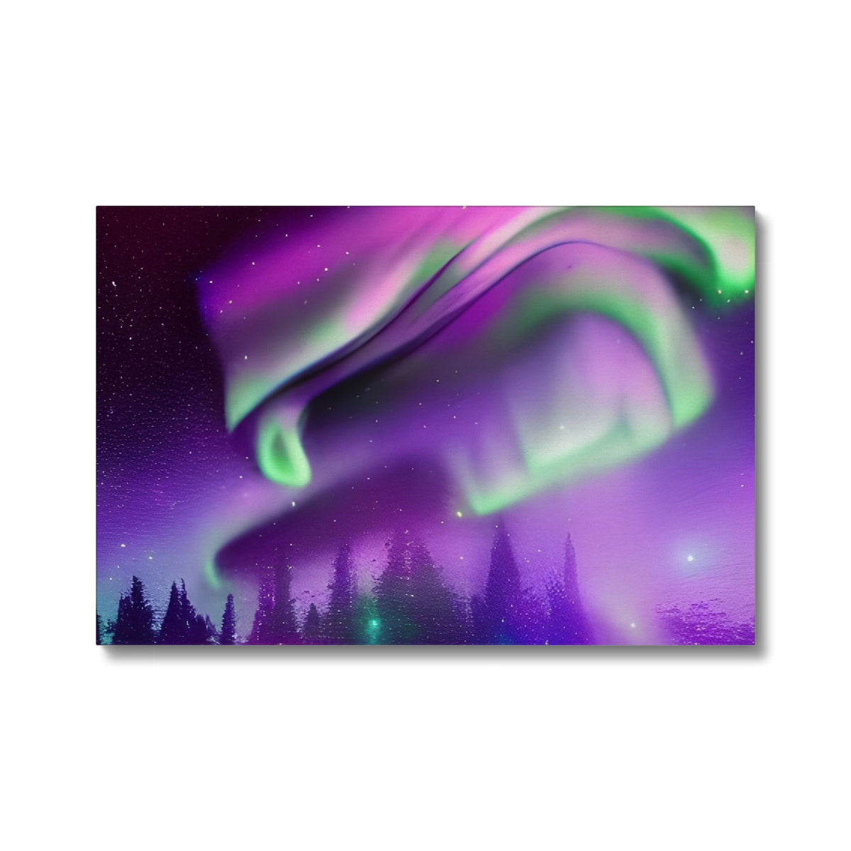 Aurora In A Sparkling Night Eco Canvas Prodigi