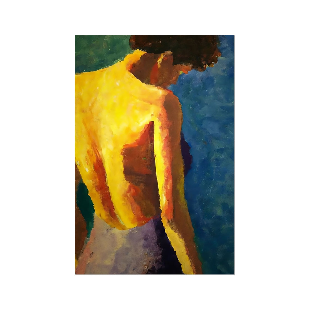 Women's Back Fine Art Print Prodigi