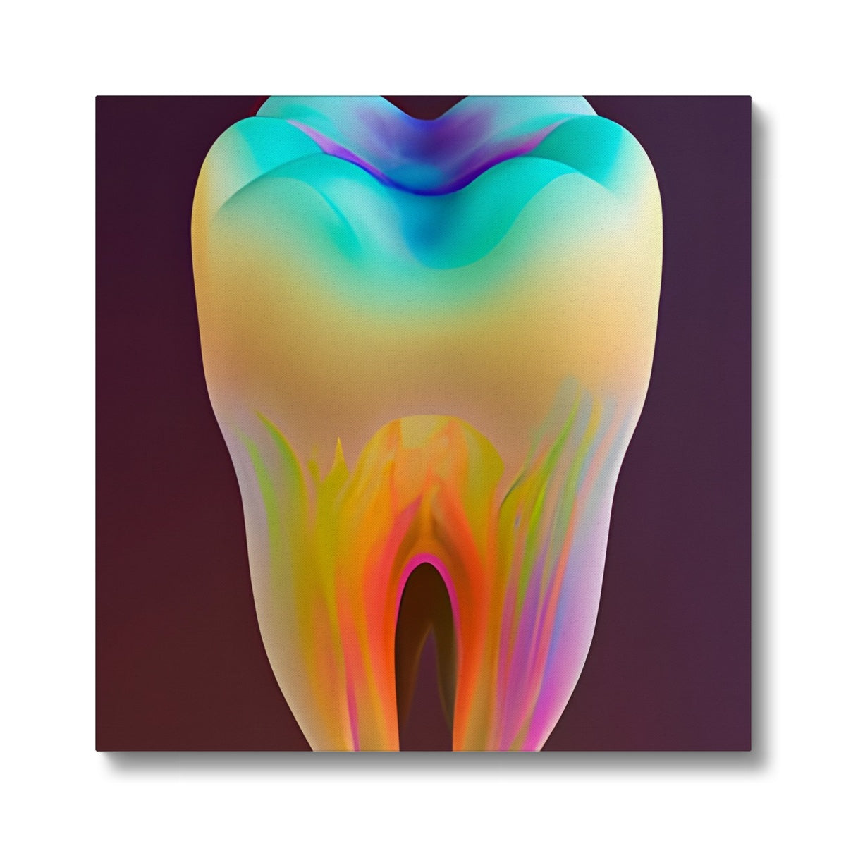 Colorful Tooth Eco Canvas Prodigi