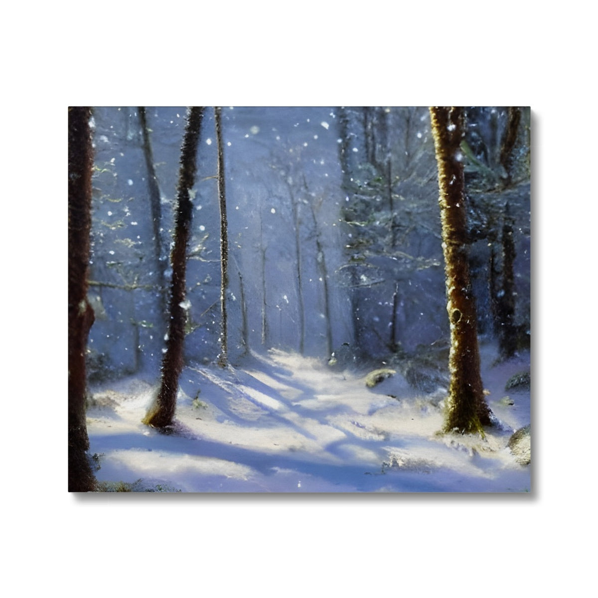 Snowy Forest Canvas Prodigi