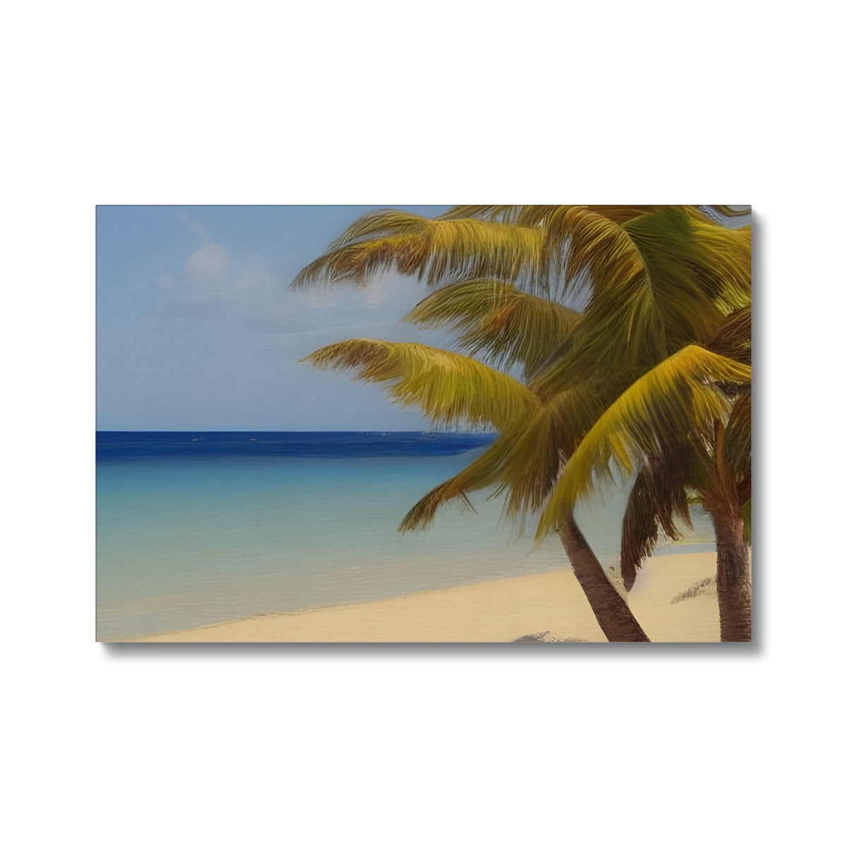 Calm Palm Beach Eco Canvas Prodigi