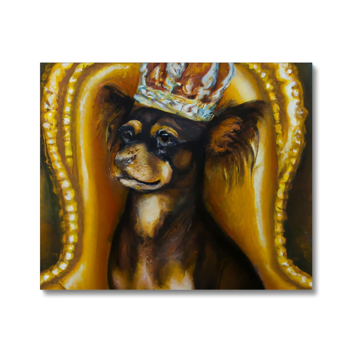 Dog King Canvas Prodigi