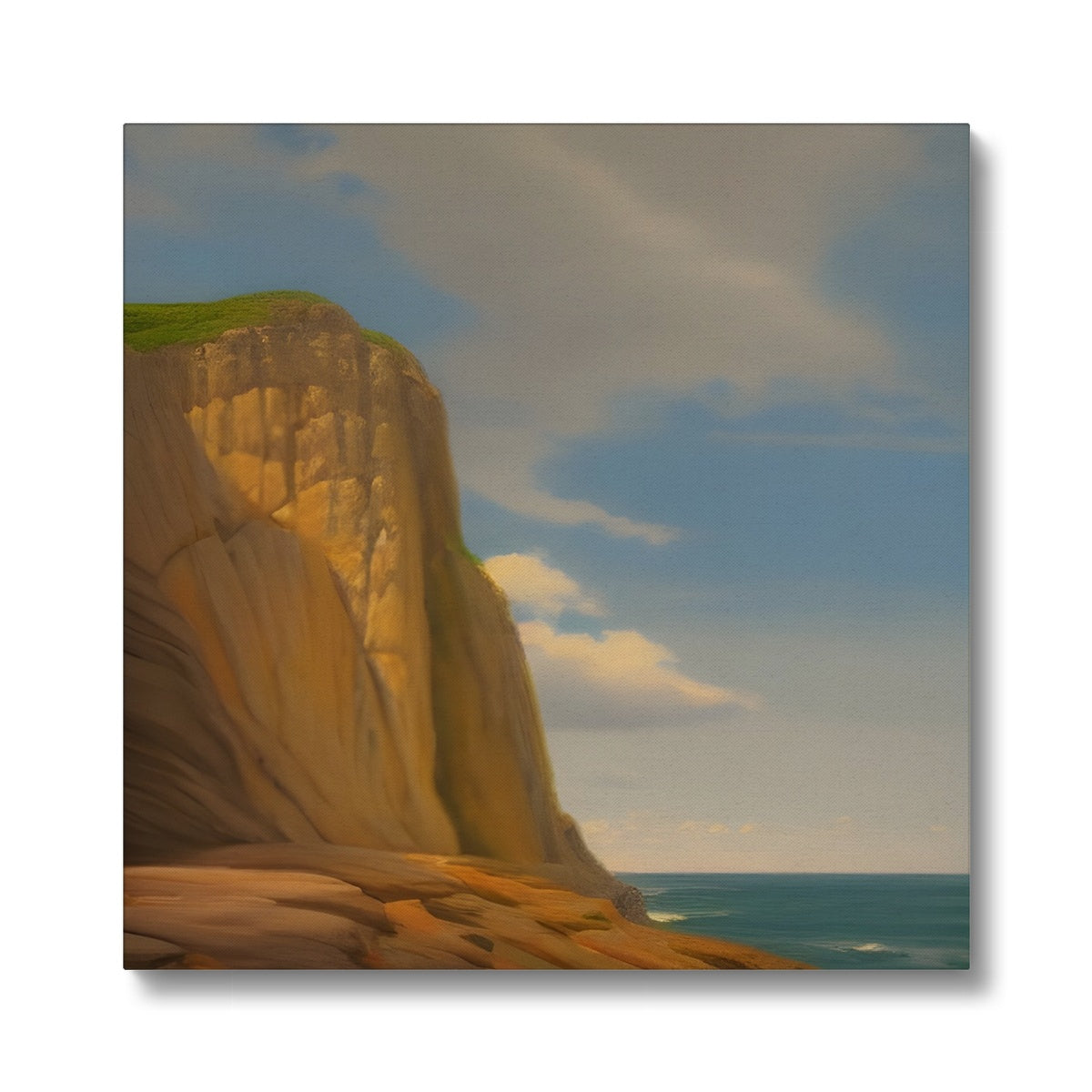 Cliff At The Ocean Eco Canvas Prodigi