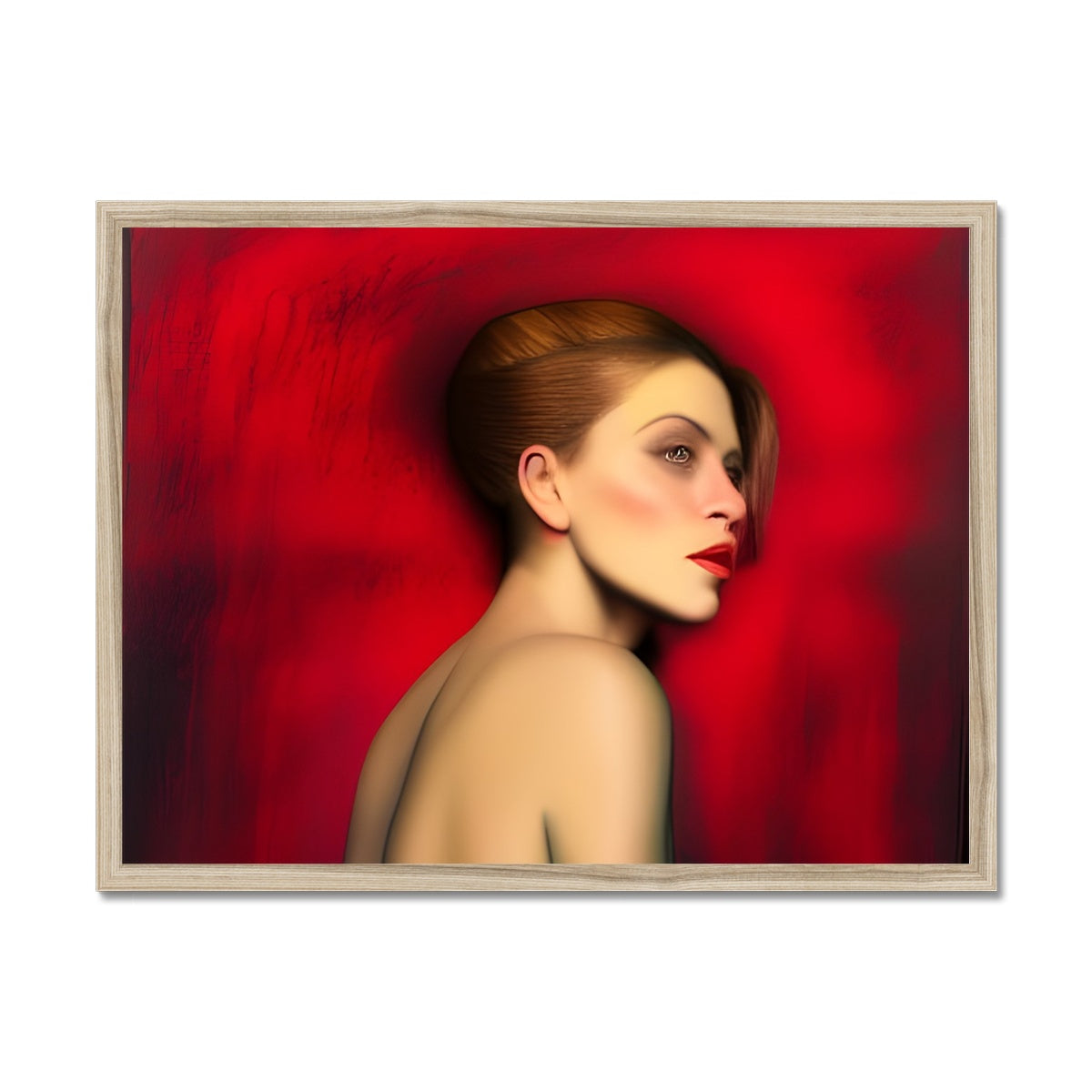 Red Temptation Framed Print Prodigi