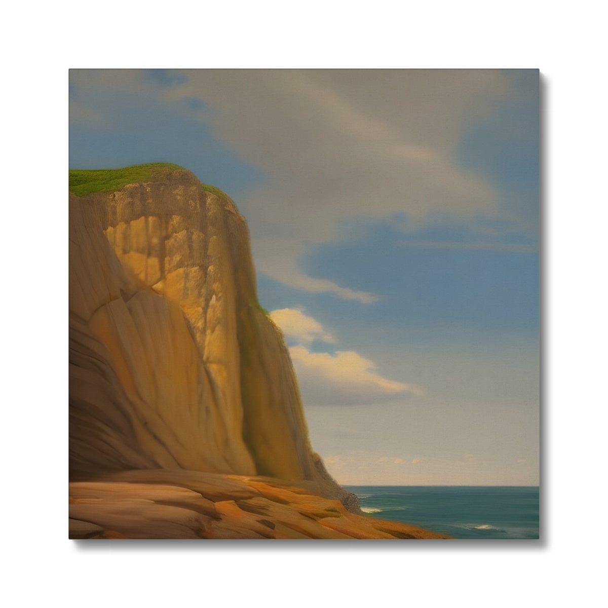 Cliff At The Ocean Canvas Prodigi