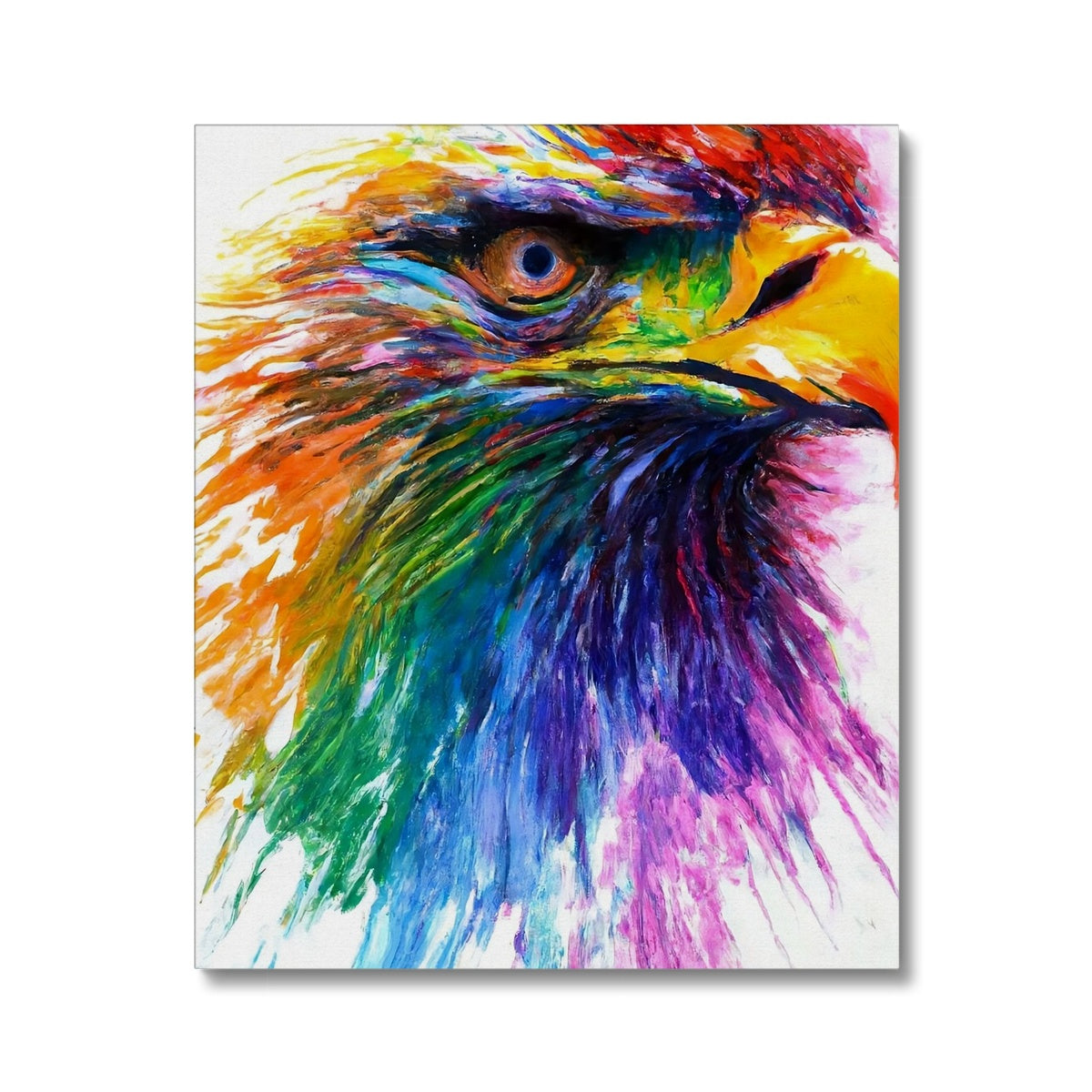 Rainbow Eagle Canvas Prodigi