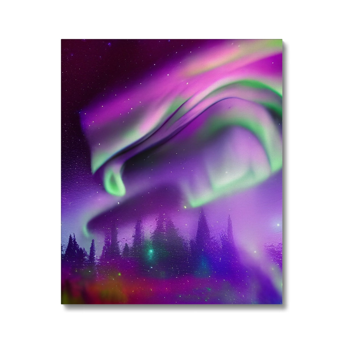 Aurora In A Sparkling Night Canvas Prodigi