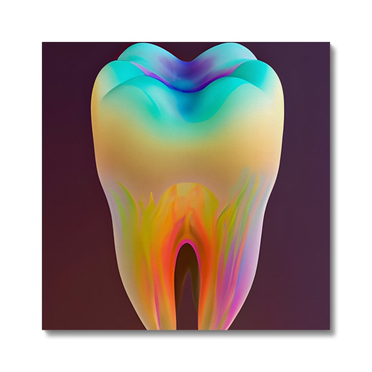 Colorful Tooth Canvas Prodigi