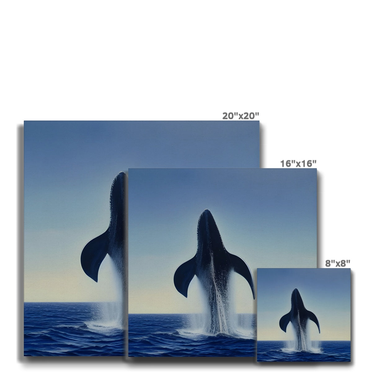 Rising Whale Eco Canvas Prodigi